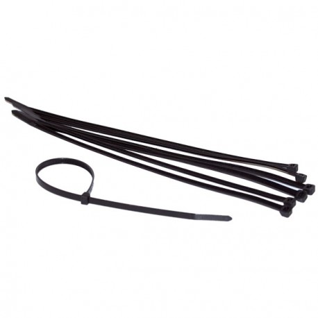 Rilsan Negro 280x4.8mm / Diámetro 80mm / 22kg (x100)