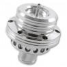 Turbo / Dump Valvula Forge Doble Pistones Circuito Abierto Plata para Audi Volkswagen Seat Skoda
