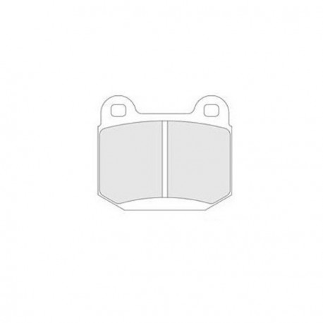 Pastillas de Freno CL Brakes RC6 Trasero Mitsubishi Lancer Evo 5-8