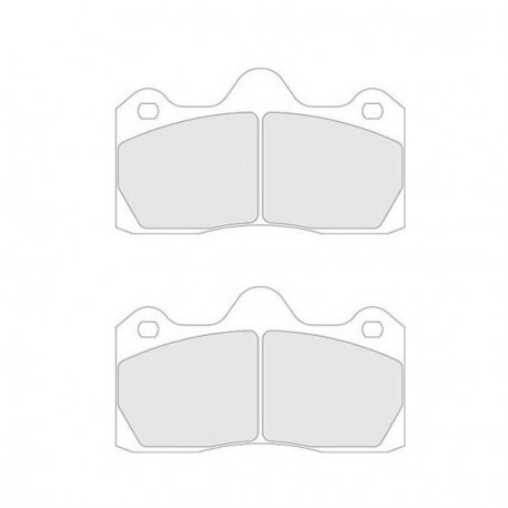 Pastillas de Frenos CL Brakes RC6 Peugeot 206 RCC
