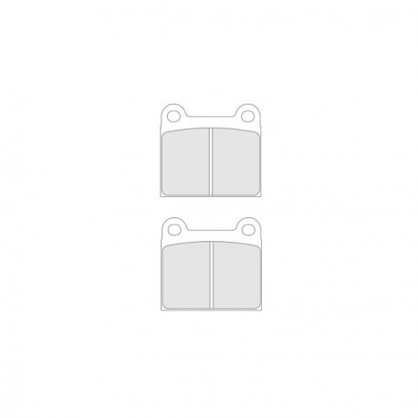 Pastillas de Frenos CL Brakes RC6 Delante Simca 1000 Rally 2