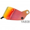 Visera STILO Iridium Rojo Oscuro Casco ST5