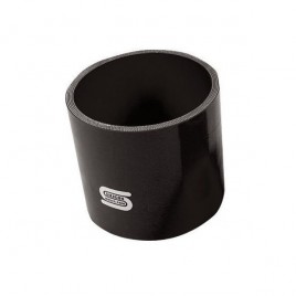 Acoplador Silicono Silicon Hoses 127mm Longitud 100mm Negro